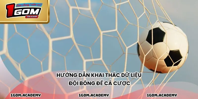 Hướng dẫn khai thác dữ liệu đội bóng để cá cược